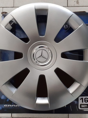 Τάσια 16'' μαρκέ Cover για Mercedes-Benz, νέα, σετ 4 τεμαχίων
