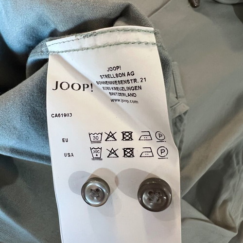 Joop! Zoop! shirt like new, Italian fabric, size L, green