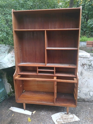 Danish design bookcase used, 70s