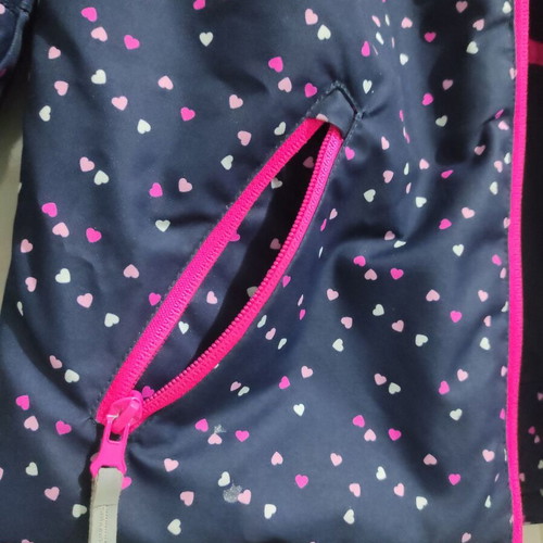 H&M girls' jacket 9-10 years 140 cm like new, blue and pink