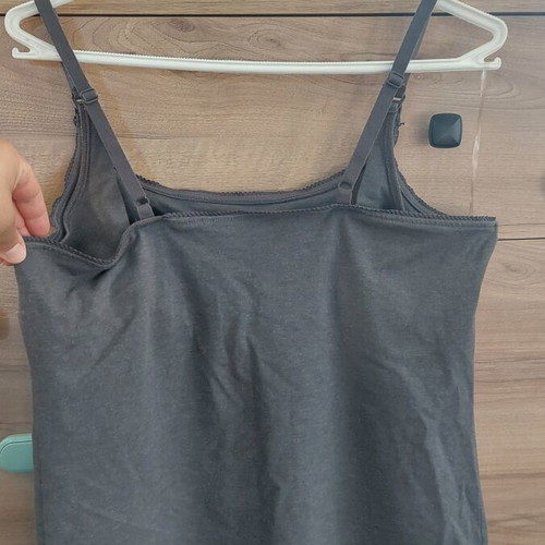 Prémaman Maternity and Nursing Top XL like new, dark gray