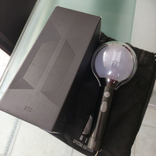 BTS Lightstick Army Bomb new with wrist strap and protective case