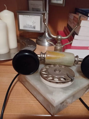 Antique Telephone Used Functional