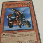 Gear Golem The Moving Fortress κάρτα Yu-Gi-Oh σαν καινούργιο