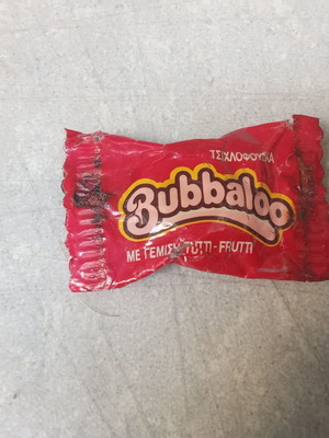 Bubbaloo collectible rare chewing gum pack from 1980s 1990s used
