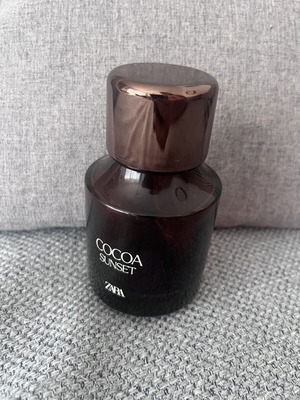Zara Cocoa Sunset empty bottle for collectible use