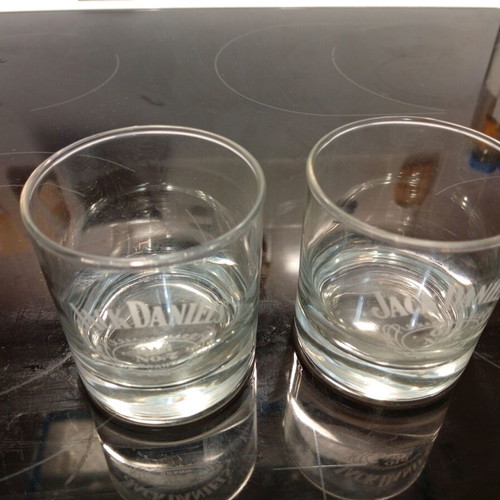 Jack Daniel whiskey glasses set of 2, new