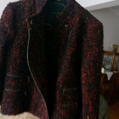 Banana Republic boucle jacket wool and polyester like new, size 8