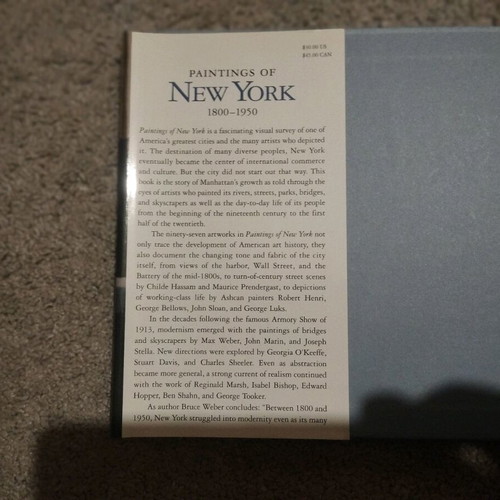 Paintings of New York book by Bruce Weber used, English