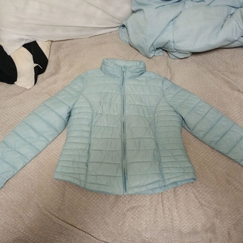 Abysse women's jacket size L like new, turquoise
