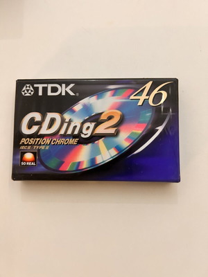 TDK Audio Cassette 46 Minutes New