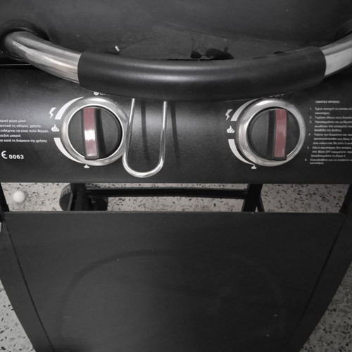 Thermogaz barbecue used, two burners