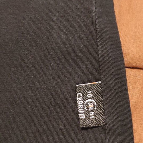 Cerruti t-shirts used, pack of 2, black and blue