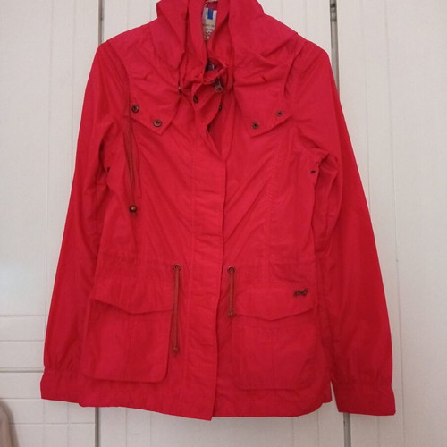 Staff Jeans and Co. women's windbreaker like new, red, size M