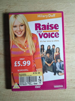 Raise Your Voice DVD μεταχειρισμένο, κωμωδία, αισθηματική χωρίς ελληνικούς υπότιτλους