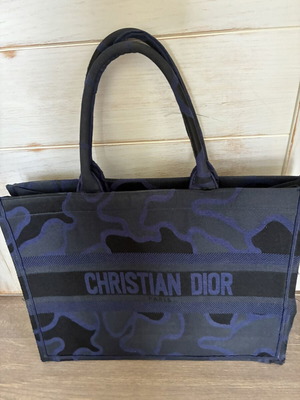 Christian Dior τσάντα ώμου σαν καινούργια, μπλε