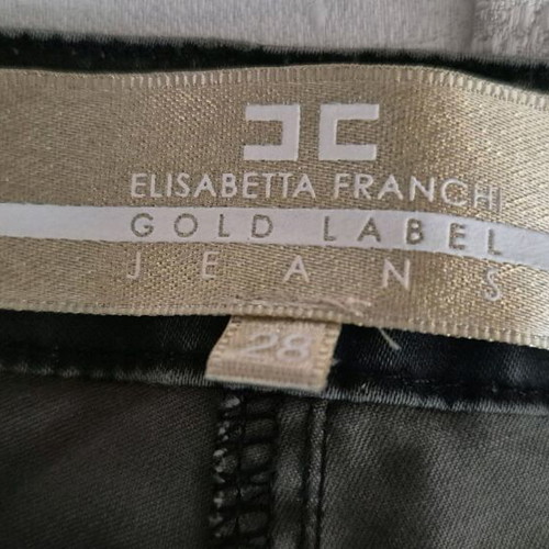 Elisabetta Franchi women's pants size small gray like new