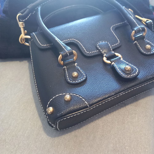 Folli Follie bag used, black with gold details