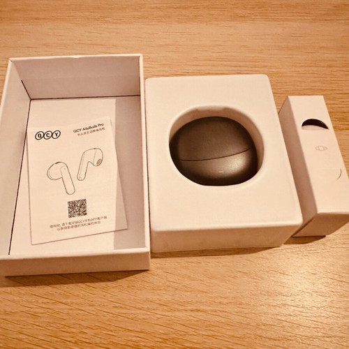 QCY AilyBuds Pro Bluetooth Handsfree Earbuds with Charging Case Black