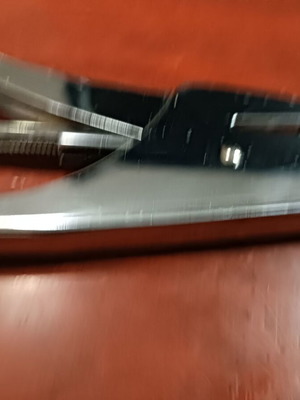 Ινοξ Βαρύς Συνδετήρας σαν καινούργιο, μεγάλη διατρητική ικανότητα, 15 εκ