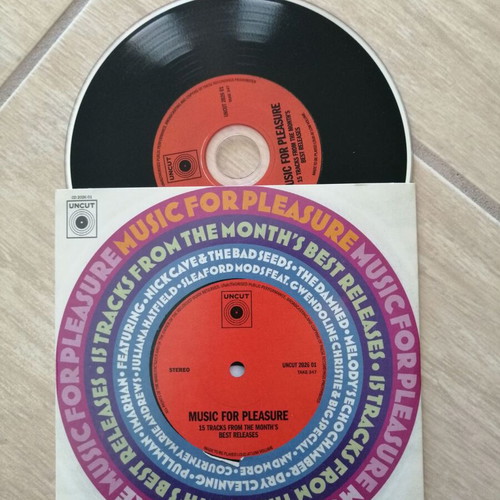 Music For Pleasure CD used, 15 tracks from the month's best releases 2025