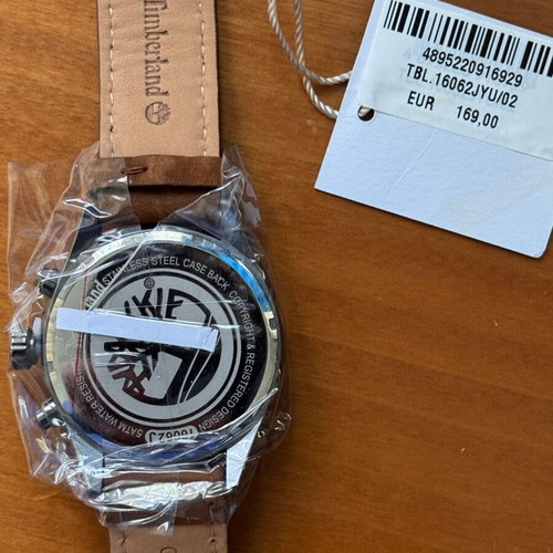 Timberland wristwatch new, brown
