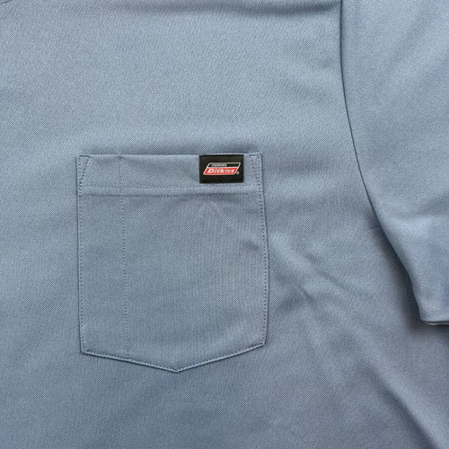 Dickies T-shirt with pocket, blue slate, 2XL