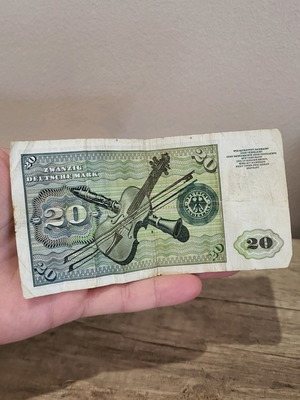 20 Deutsche Mark 1960 used