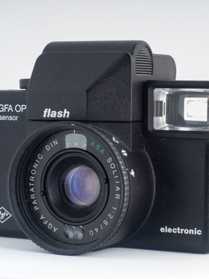Agfa Optima Flash Sensor 35mm camera with f2.8 lens used