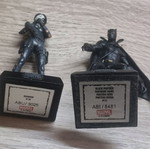 Φιγούρες Domino και Black Panther Marvel Eaglemoss ανακατασκευασμένες