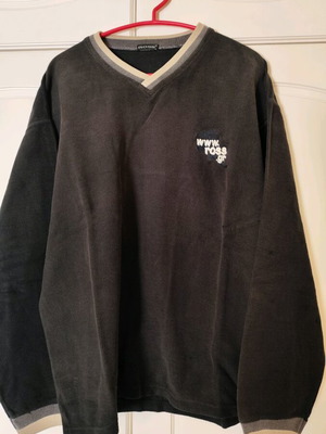 Men's blouse used, size L, black