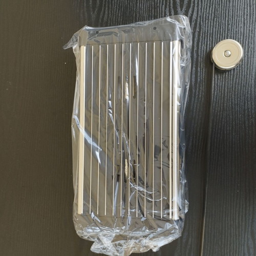 Brabantia double inox Matt Steel warming tray, new, set of 2