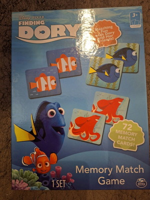 Finding Dory memory cards like new game