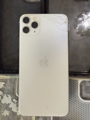 iPhone 11 Pro Max 64GB with charger and accessories
