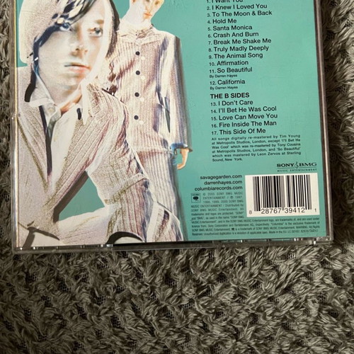 Savage Garden Greatest Hits The Best Of CD used