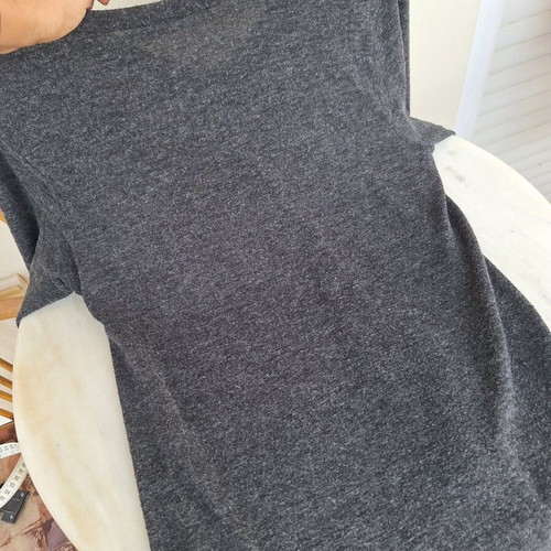 Knitted blouse dark gray used, size M