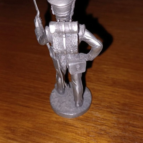 Figure of Greek Select Sergeant 1833 used, pewter