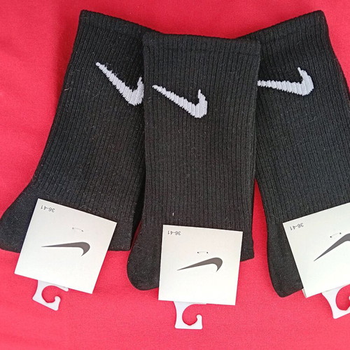Nike socks new, 3 pairs, size 36-41, black