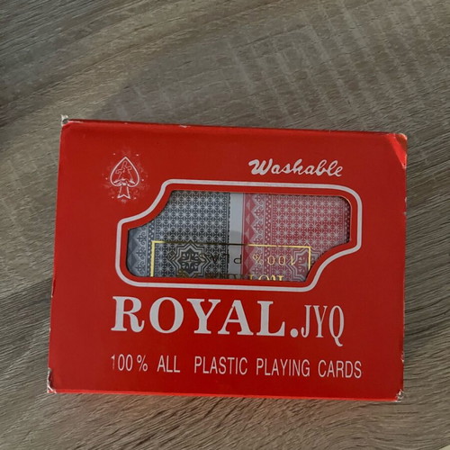 Royal plastic playing cards new
