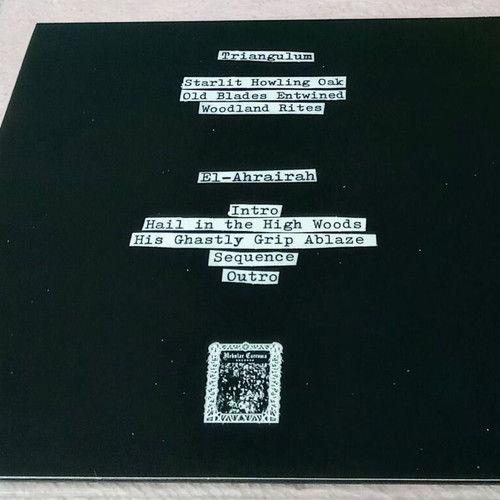 Triangulum / El-Ahrairah split LP new, metal