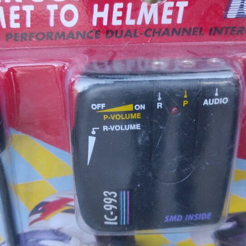 Motorcycle intercom new