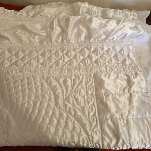 Quilt set with 2 pillowcases like new, unused