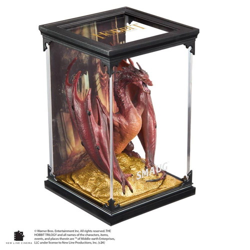 The Hobbit Smaug 7'' Statue with Acrylic Case new