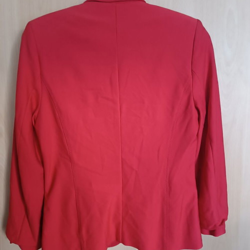 Women's red blazer size M 38 like new