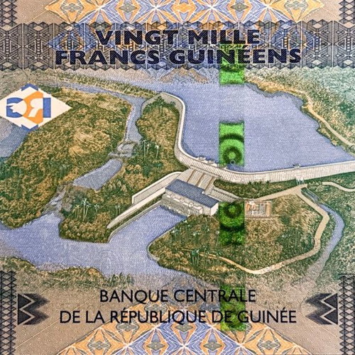 Guinea 20000 Francs 2024 UNC banknote new