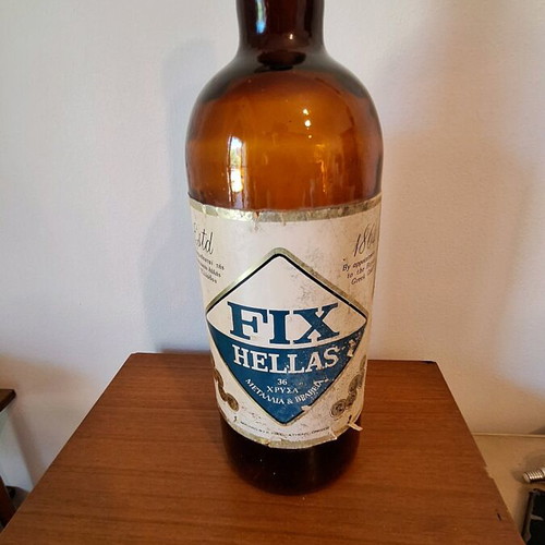 Fix collectible glass bottle promotional used 50 centimeters