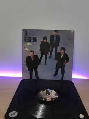 LP The Pretenders Learning To Crawl μεταχειρισμένο, ροκ είδος
