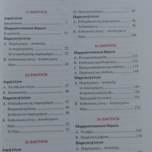 Gymnasmata in Modern Greek Language for 1st Grade Gymnasium, Savvalas Editions