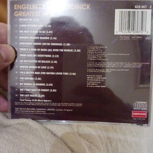 Engelbert Humperdinck Best CD used