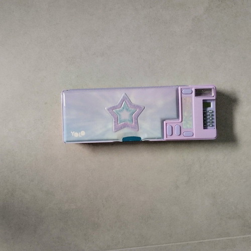 YOLO magnetic pencil case like new